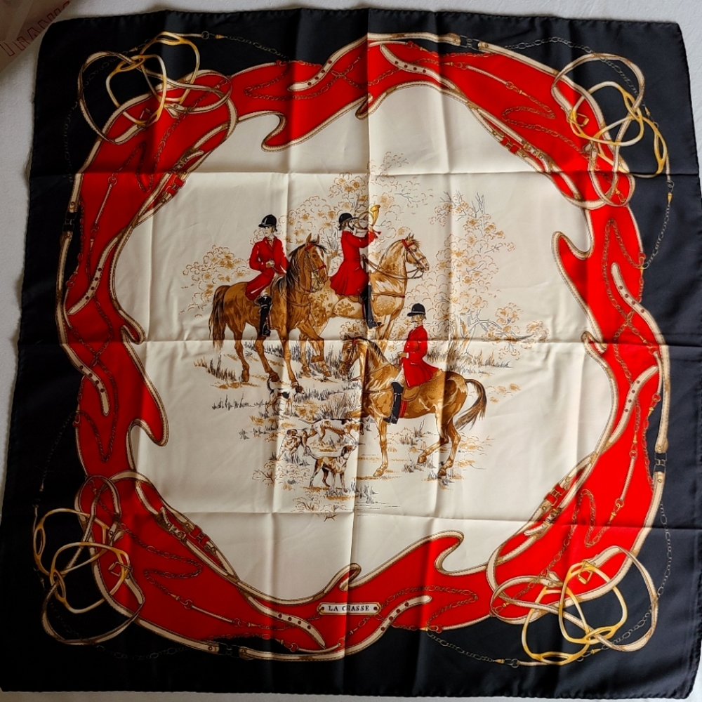 Vintage Silk Scarf